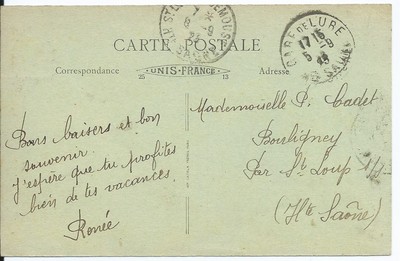 CPA-70 - LURE - Les écoles - Carte Postale Ancienne