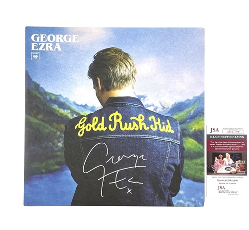 George Ezra Rare Signed Autographed Gold Rush Kid Vinyl Record 1st Press JSA COA