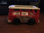 Vintage Fisher Price Little People Play Family Mini Bus