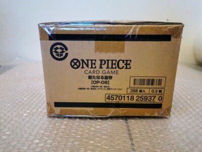 ONE PIECE Case 12 Box OP9 OP09 OP-09 The New Emperors & 10 3rd Anniversary  Promo | eBay