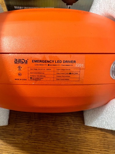 BillDA RUGBY EMERGENCY LED DRIVER BLD-RM40X-YYY - Picture 5 of 5