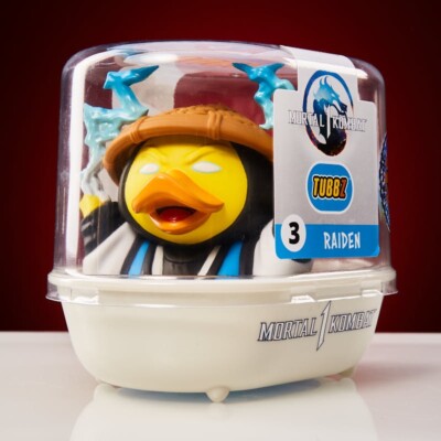 TUBBZ 1ST EDITION Mortal Kombat Raiden Collectible Duck Vinyl Figure JEEP