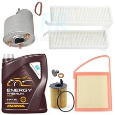 KIT SERVICIO COMPLETO ACEITE Y FILTROS 5W30 PARA CITROEN C4 SPACETOURER 1.6 HDI 2018+