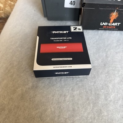 Patriot Transporter Lite 2TB Typ-C USB 3.2 Gen 2 Externe Tragbare SSD - Ex...