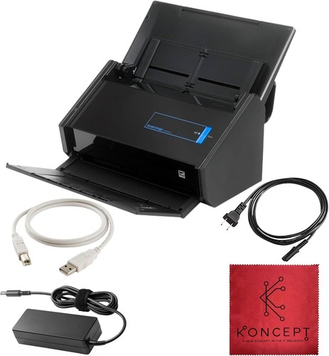 High-Speed Document Scanner USB CCD Duplex for Mac Windows Cloud Enabled - Picture 3 of 8