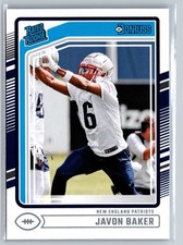 2024 Donruss #353 Javon Baker New England Patriots
