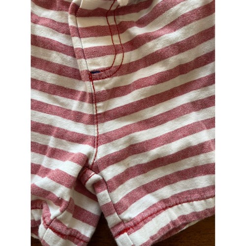 Mini Boden Striped Shorts boys Red White Size 4 yrs old - Picture 2 of 3