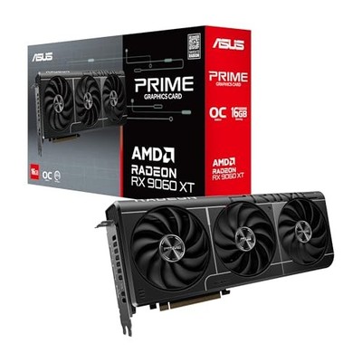 ASUS AMD Radeon RX 9060 XT Grafikkarte 16GB GDDR6 OC Edition PRIME-RX9060XT-O16G