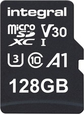 128GB microSD Card - Ultra-Fast 100MB/s Read, 50MB/s Write for 4K UHD Recording