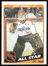 1984-85 Topps Pat Riggin Washington Capitals #164