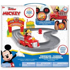 Disney Junior Mickey Mouse RC Fire Truck Track Set Licensed Brand New