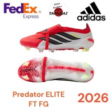 adidas PREDATOR ELITE FT FG JS0380 Soccer Cleat authentic freeshipping