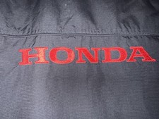 Honda Logo bestickt schwarz Verkäufer Mantel - XL - Clique