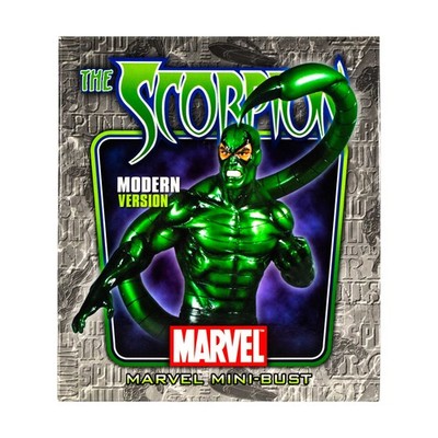 Bowen Designs Marvel Statue Skorpion - Mini-Büste (Retro Version) Fair/NM