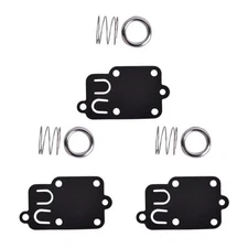 Carburetor Diaphragm Gasket kit Fit for Spring Cap 2Hp Thru 5Hp Horizontal En...