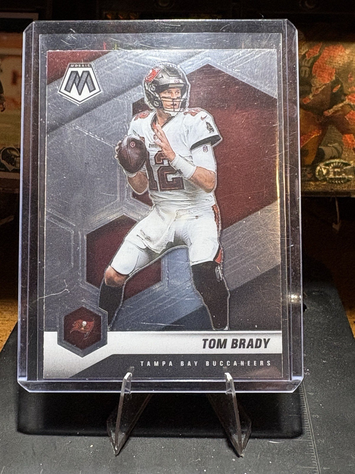 2021 Panini Mosaic Tom Brady #186 Inv#31