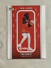 2025 Panini Instant WNBA The Logo Tina Charles /1447 #LOGO-14 Connecticut