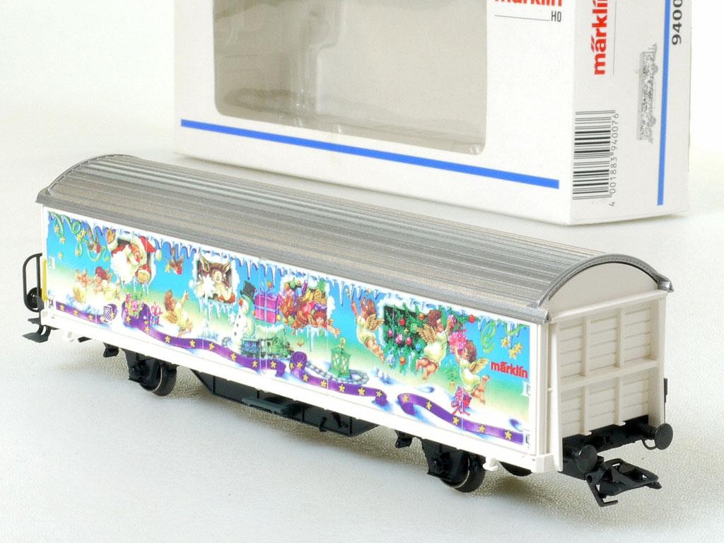 Märklin 94007 Sliding Wall Car Christmas Car 1996 Hbils Mint! OVP BL 1705-