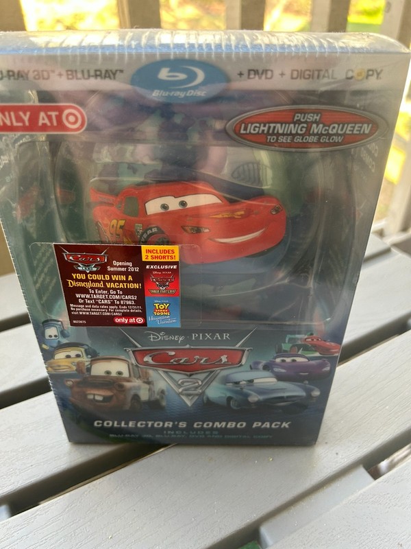 Pixar's Movie Cars Collector Edition Blue Ray
