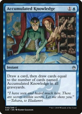 Accumulated Knowledge [Masters 25] LP - Magic