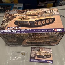 CORGI1:50scale . PANZERKAMPFWAGEN V1 TIGER AUSF E. ((Early PRODUCTION))