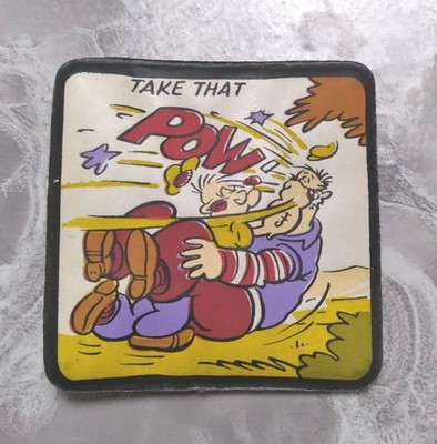 Vtg 1974 Popeye Magnetic Puffy, King  Features Syndicate