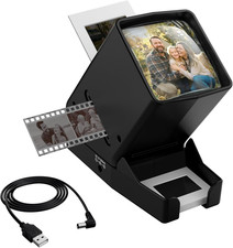35Mm Slide Viewer and Film Viewer - 3X Magnification Slide Viewer with Optical G