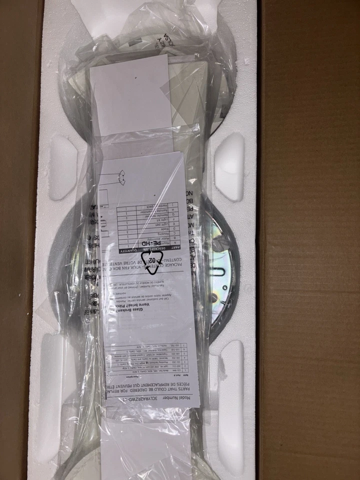 Generation Lighting 3CLYR42RZWD-V1 3 Bladed 42" Indoor Ceiling Fan - Image 4 of 4