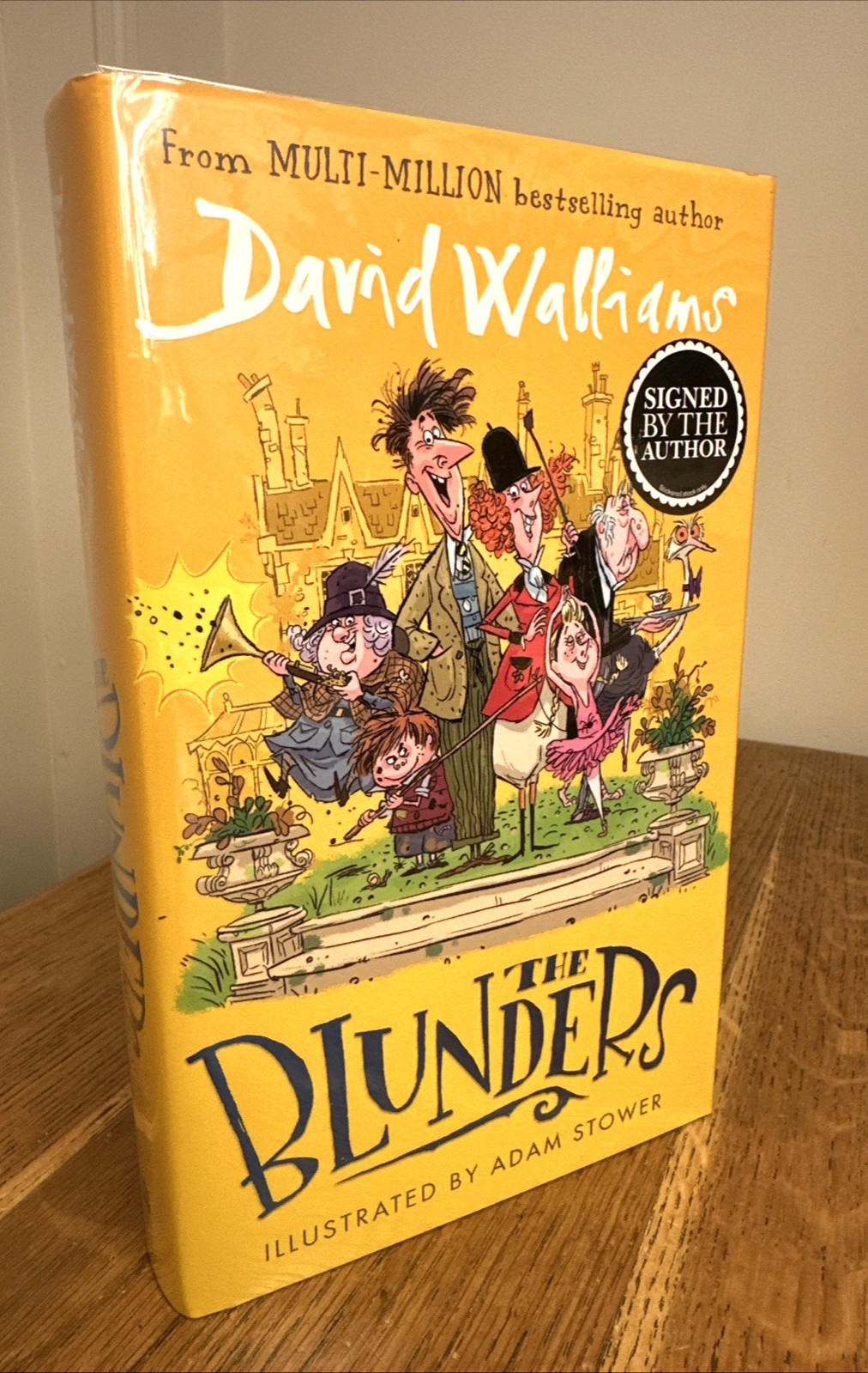 The Blunders by David Walliams 2023 SIGNED UK 1st/1st HB HarperCollins