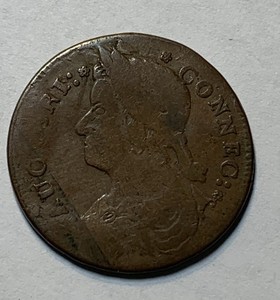 1787 Connecticut Colonial Copper Coin