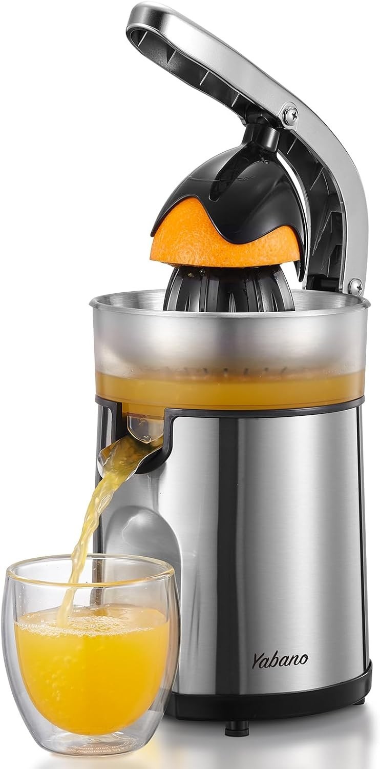 Spremiagrumi Elettrico 160W Acciaio Inox - Alta Resa per Agrumi