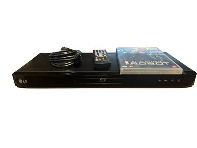 LG BD550 Blu-ray Player HDMI USB LAN getestet mit Ersatz Fernbedienung