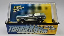 NEW Johnny Lightning Thunderjet Ford Mustang Convertible Green HO Slot Car MIP