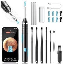 Ear Wax Removal Tool Camera 1080P HD Ear Camera 6 LED Lights Easy/Safe REG 27