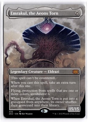 Emrakul, the Aeons Torn (Borderless) 335 Double Masters 2022 MTG NM