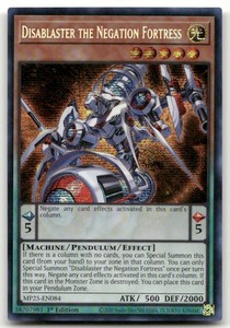 Disablaster the Negation Fortress - Prismatic Secret Rare
