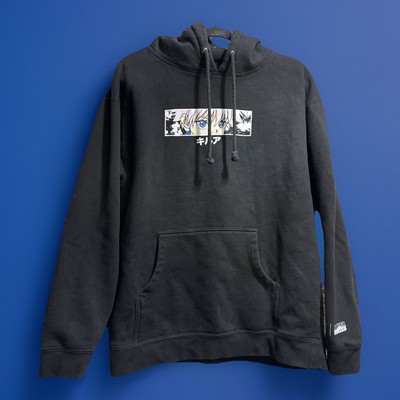 Hypland Hunter x Hunter Killua Graphic Box Logo Hoodie Sweatshirt Size L Anime