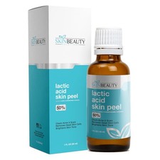 50 Lactic Acid Chemical Peel Professional Skin Exfoliating Resurfacing Care