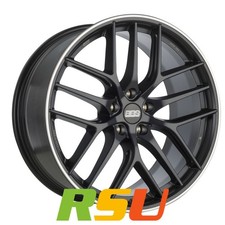 4x BBS CC-R schwarz matt - DS5 9x19" ET37 LK5 112 ML 82 Alufelgen 19 Zoll