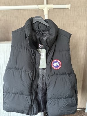 Canada Goose Lawrence Puffer Vest Daunenweste Herren XL Schwarz NEU