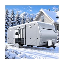 Season Guard RV Cover 20-22 ft, 9-Layer Ripstop Travel Trailer Cover