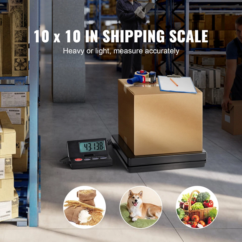 Paketwaage Plattformwaage Briefwaage Industriewaage 10g-50kg Wägebereich - Bild 2 von 4