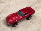 Restored Hot Wheels Redline - HK Custom Corvette in Creamy Pink!! Free Ship! #2