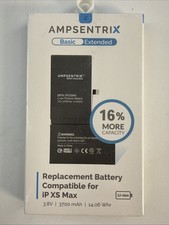 Replacement Battery Compatible For iPhone XS Max AmpSentrix Basic