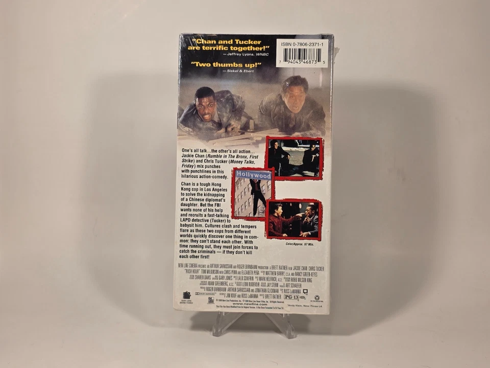 Rush Hour (VHS, 1998) NEW, Sealed - Image 2 of 4