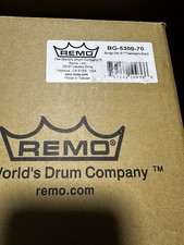 REMO Bongo Set 6 /7 Diameters, Black BG 5300-70 NIB Never Used