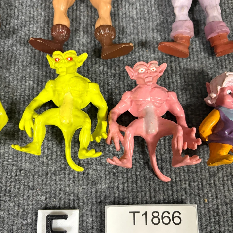 Vintage Blackstar John Blackstar And Trobbit Action Figure Lot 1983  Galoob - Image 3 of 4