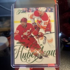 2025-26 Upper Deck Flair - Jonathan Huberdeau #15 Green /349 Forecheck Variant