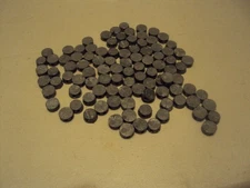 ROUND LEAD SECURITY/ANITPILFERAGE SEALS box of 100 Seals