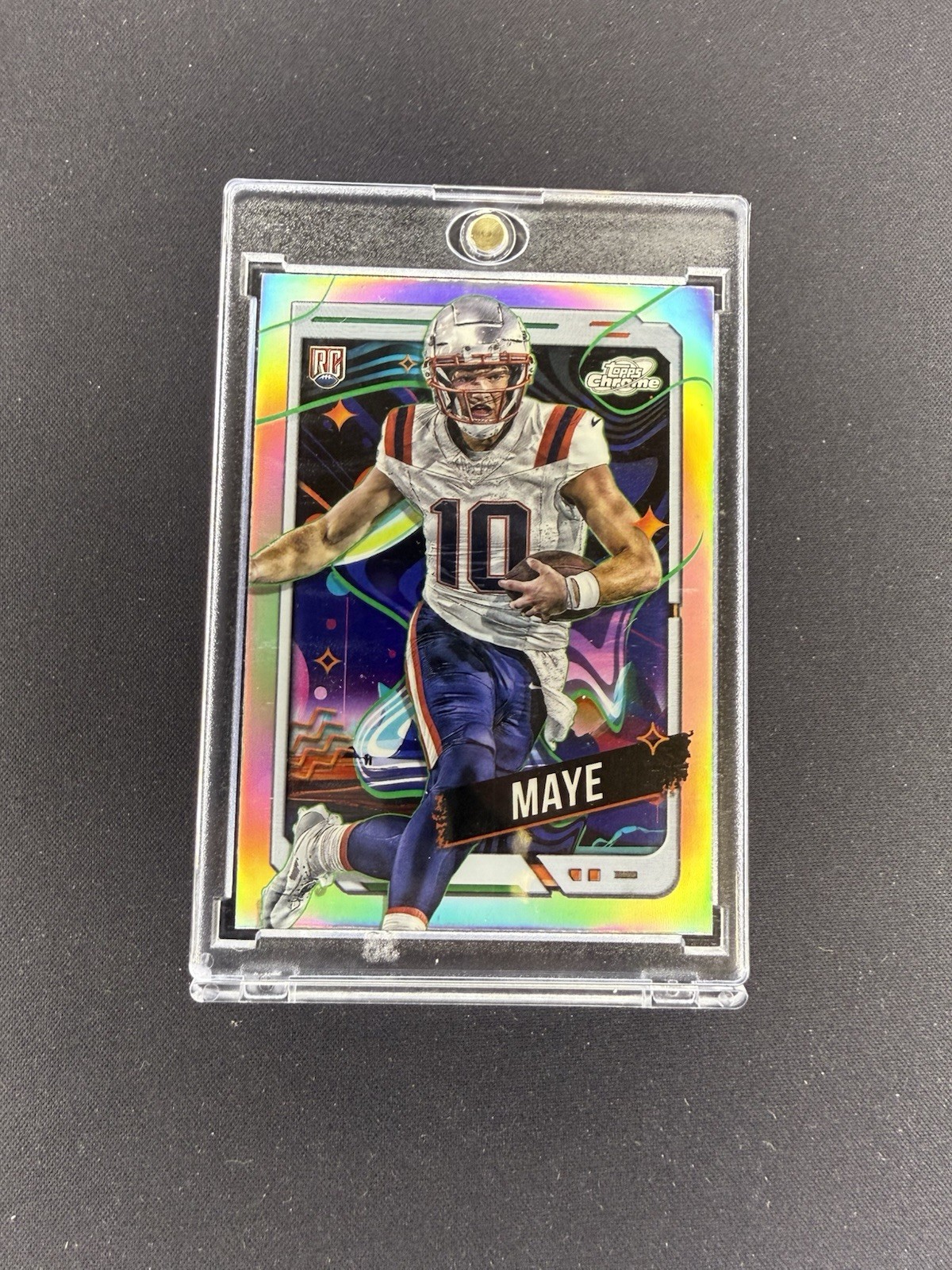 2024 Topps Cosmic Chrome - Rookies Drake Maye #162 Refractor (RC)